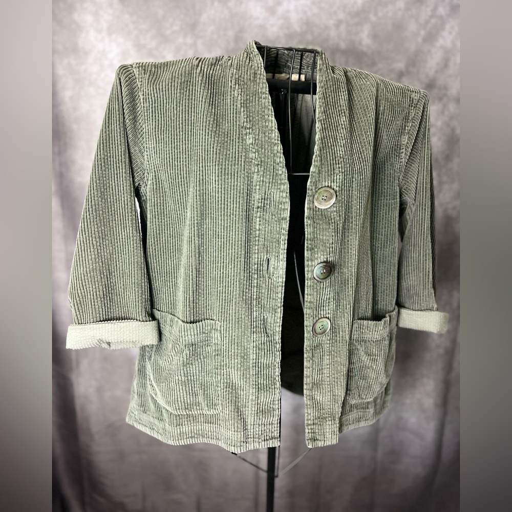 J.Jill Corduroy Fitted Jacket | Sz XSP - Picture 10 of 12